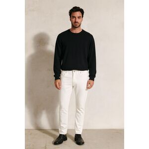 MONFRERE White MF Straight Leg Pants Trousers  Mens Size 30